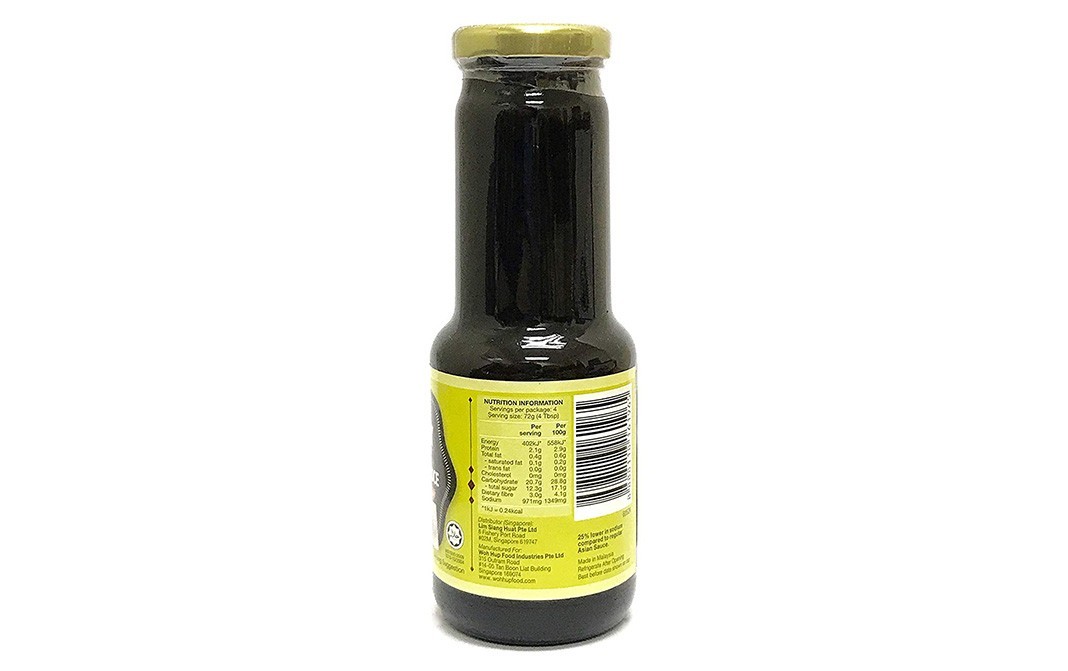 Woh Hup Black Pepper Sauce    Glass Bottle  285 grams